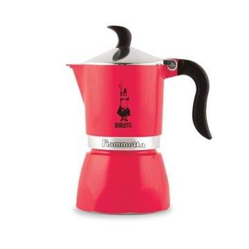 Bialetti Fiammetta Fluo 3 Tazze Fragola