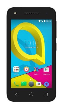 Alcatel U3 3G 10,2 cm (4") Android 6.0 Micro-USB 0,512 GB 1500 mAh Nero