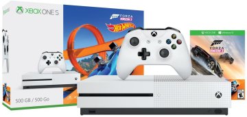 Microsoft Bundle Xbox One S 500GB + Forza Horizon 3 + DLC Hot Wheels Wi-Fi Bianco