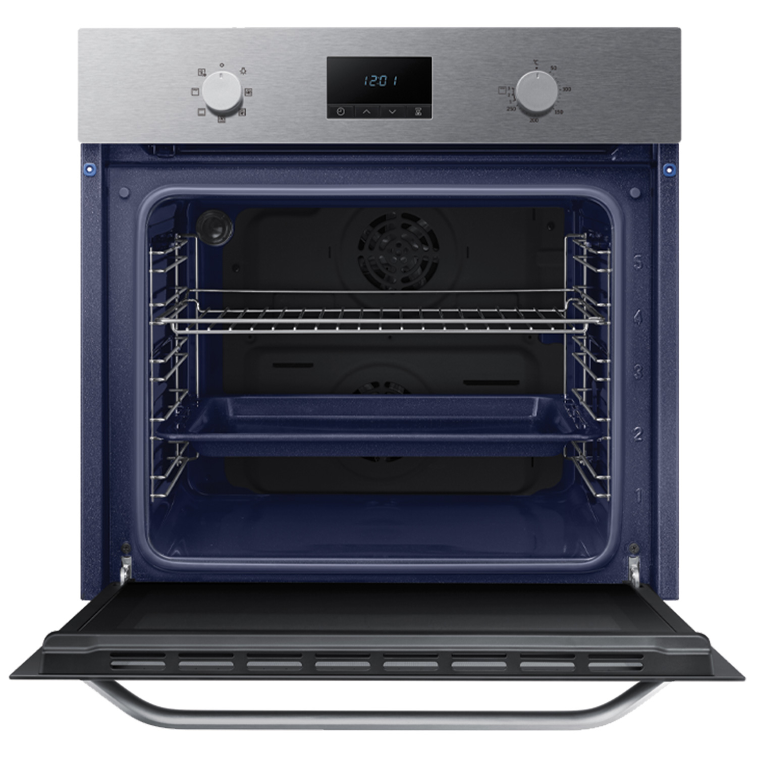 NV70K1340BS/ET - Samsung NV70K1340BS/ET forno 68 L A Nero, Acciaio  inossidabile - Forni da incasso - Negozi Elettronica Roma - Radionovelli