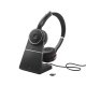 Jabra Evolve 75 MS Stereo Auricolare Con cavo e senza cavo A Padiglione Ufficio Micro-USB Bluetooth Nero, Rosso 2