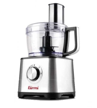 Girmi RB76 robot da cucina 600 W 1,2 L Nero, Acciaio inox