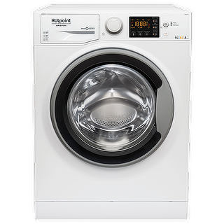 Hotpoint RDPG 96407 JS IT lavasciuga Libera installazione Caricamento frontale Nero, Grigio, Bianco