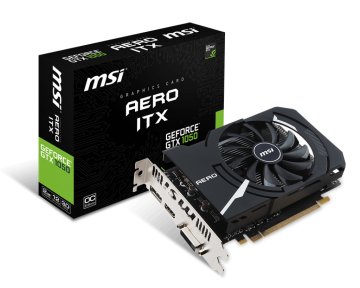 MSI AERO ITX V809-2456R scheda video NVIDIA GeForce GTX 1050 2 GB GDDR5