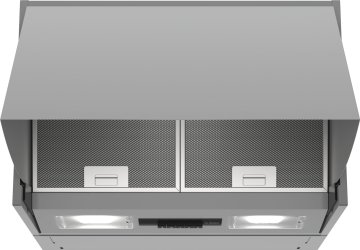 Bosch Serie 2 DEM66AC00 cappa aspirante Semintegrato (semincassato) Acciaio inox 625 m³/h