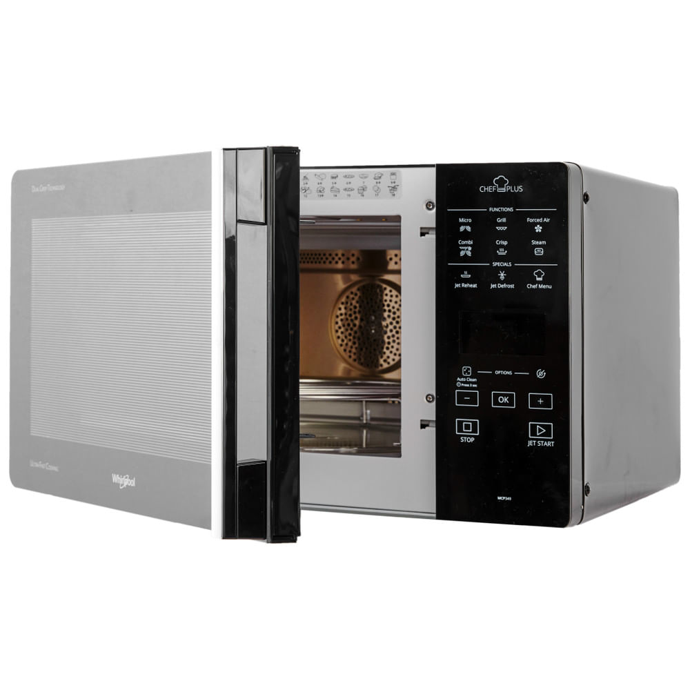 MCP349BL - Whirlpool MCP 349 BL Superficie piana Microonde combinato 25 L  800 W Nero - Forno microonde - Cottura cibi - Negozi Elettronica Roma -  Radionovelli