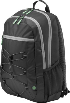 HP 39.62 cm (15.6") Active Backpack (Nero/Mint Green)