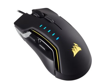 Corsair GLAIVE RGB mouse Gaming Mano destra USB tipo A Ottico 16000 DPI