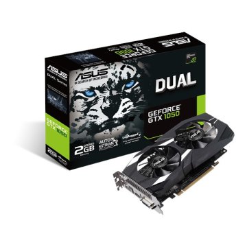 ASUS DUAL-GTX1050-2G-V2 NVIDIA GeForce GTX 1050 2 GB GDDR5