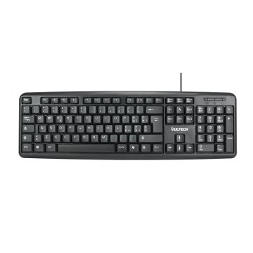 Vultech KEY-610 tastiera Universale USB Italiano Nero
