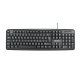Vultech KEY-610 tastiera Universale USB Italiano Nero 2