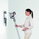 Dyson V6 Aspirapolvere a bastone 2 in 1 Batteria Secco Ciclonico Senza sacchetto 0,4 L 350 W Nichel, Bianco 9