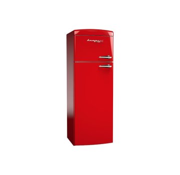 Bompani BODP280/R Retrò Rosso Doppia porta