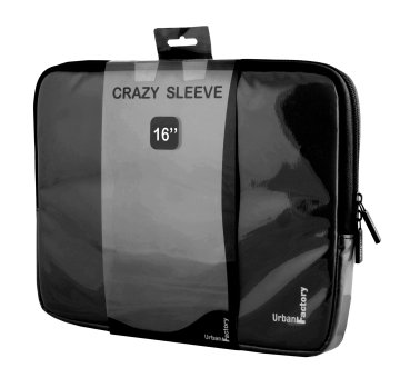 Urban Factory MSC13UF borsa per laptop 40,6 cm (16") Custodia a tasca Nero