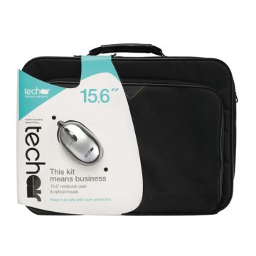 Techair TABUN29MV3 borsa per laptop 39,6 cm (15.6") Valigetta ventiquattrore Nero
