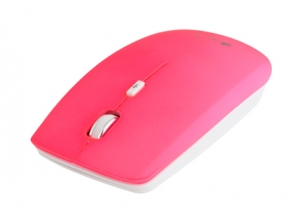 NGS Pink Neon mouse Viaggio Ambidestro RF Wireless Ottico 1600 DPI
