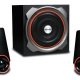 Mediacom MediaSound DT450 2-vie Nero, Rosso Cablato 90 W 14