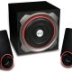 Mediacom MediaSound DT450 2-vie Nero, Rosso Cablato 90 W 10
