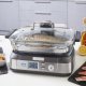 Cuisinart STM1000E pentola a vapore 1 cestello/i Libera installazione 1800 W Nero, Acciaio inox 10