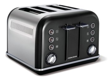 Morphy Richards 242018 tostapane 4 fetta/e 1880 W Nero