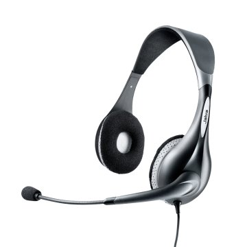 Jabra UC VOICE 150 MS duo Auricolare Cablato A Padiglione Ufficio Bluetooth Grigio