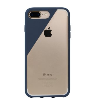 Native Union CLIC Crystal custodia per cellulare 14 cm (5.5") Cover Blu, Trasparente