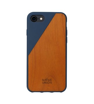 Native Union CLIC Wooden custodia per cellulare 11,9 cm (4.7") Cover Blu