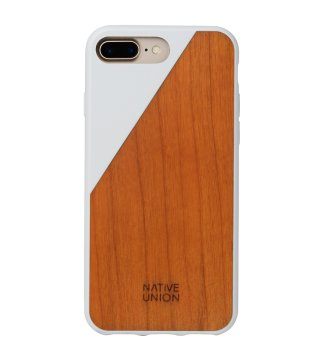 Native Union CLIC Wooden custodia per cellulare 14 cm (5.5") Cover Bianco
