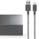 Native Union DOCK+-IP-CABLE-GRY Caricabatterie per dispositivi mobili Tastiera, MP4, Controlli da remoto, Smartphone, Tablet Grigio, Argento USB Interno 3