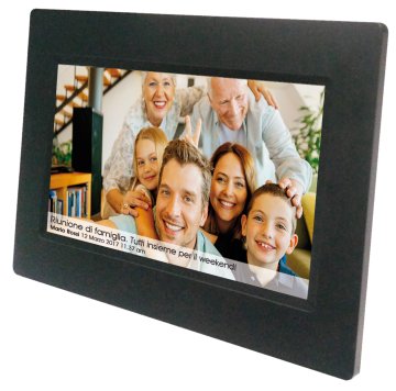 Mediacom M-PF10WF cornice per foto digitali Nero 25,6 cm (10.1") Touch screen Wi-Fi