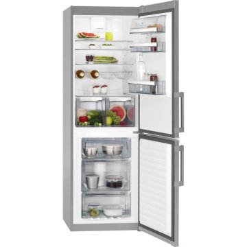 AEG RCB53426TX frigorifero con congelatore Libera installazione 311 L Argento