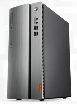 Lenovo IdeaCentre 510 AMD A10 A10-9700 8 GB DDR4-SDRAM 1,13 TB HDD+SSD NVIDIA® GeForce® GT 730 Windows 10 Home Desktop PC Argento
