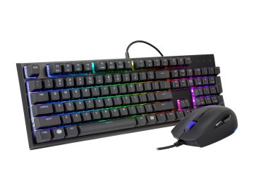 Cooler Master MasterSet MS120 tastiera Mouse incluso Gaming USB Italiano Nero