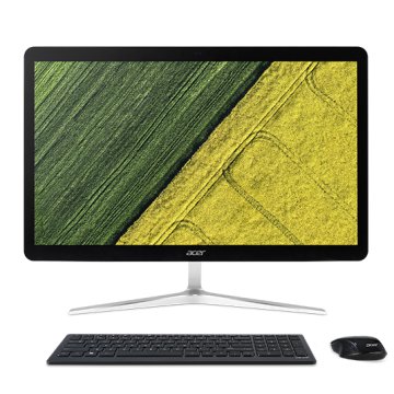 Acer Aspire U27-880 Intel® Core™ i5 i5-7200U 68,6 cm (27") 1920 x 1080 Pixel Touch screen 8 GB DDR4-SDRAM 1 TB HDD PC All-in-one Windows 10 Home Nero, Argento