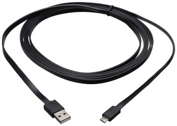 Bigben Interactive PS4USBCABLE cavo USB 3 m USB A Micro-USB B Nero