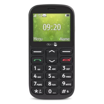 Doro 1361 6,1 cm (2.4") 96 g Nero Telefono cellulare basico