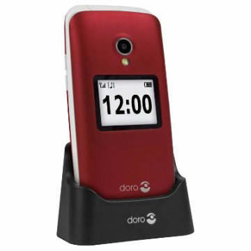 Doro 2424 6,1 cm (2.4") 92 g Rosso Telefono per anziani