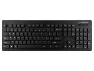 Mediacom CX2500 tastiera Casa USB QWERTY Inglese Nero