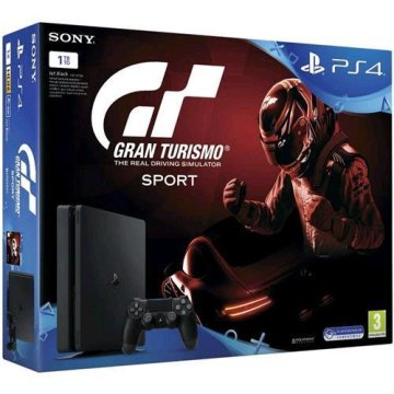 Sony PlayStation 4 + GT Gran Turismo Sport 1 TB Wi-Fi Nero