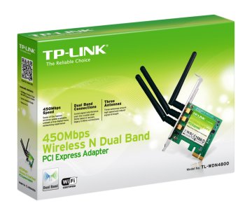 TP-Link TL-WDN4800 scheda di rete e adattatore Interno WLAN 450 Mbit/s