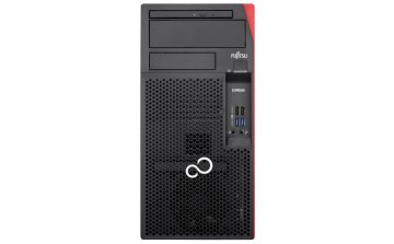 Fujitsu ESPRIMO P557 Intel® Pentium® G G4560 4 GB DDR4-SDRAM 1 TB HDD Desktop PC Nero, Rosso