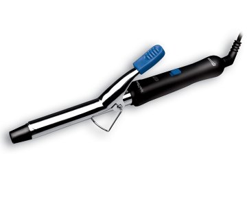 Termozeta Styler 1000 Ferro per ricci Caldo Nero, Acciaio inox 25 W