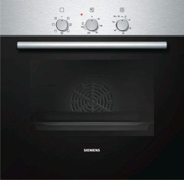Siemens iQ100 HB211E2J forno 66 L Nero, Acciaio inox