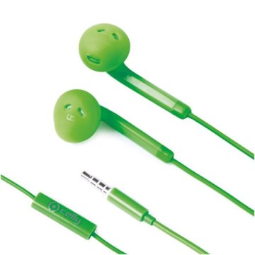 Celly FUN35GN cuffia e auricolare Cablato In-ear Musica e Chiamate Verde