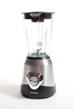 Telefunken M01625 frullatore 1,8 L Frullatore da tavolo 600 W Nero, Acciaio inox, Trasparente