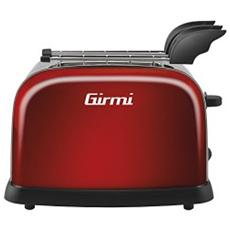 Girmi TP55 6 2 fetta/e 800 W Nero, Rosso