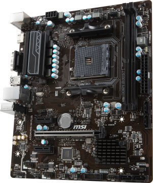 MSI A320M PRO-VH PLUS scheda madre AMD A320 Socket AM4 micro ATX