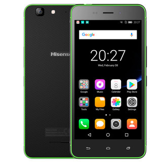 Hisense C30 ROCK Lite 12,7 cm (5") Doppia SIM Android 7.0 4G Micro-USB 2 GB 16 GB 3900 mAh Nero, Verde