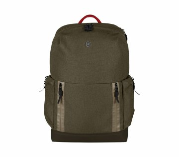 Victorinox Deluxe Laptop Backpack zaino Oliva Poliestere