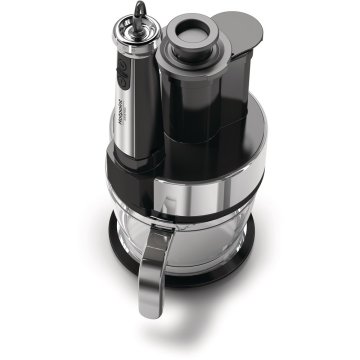 Hotpoint Ariston HB 0806 UP0 1,2 L Frullatore da tavolo 800 W Nero, Acciaio inox